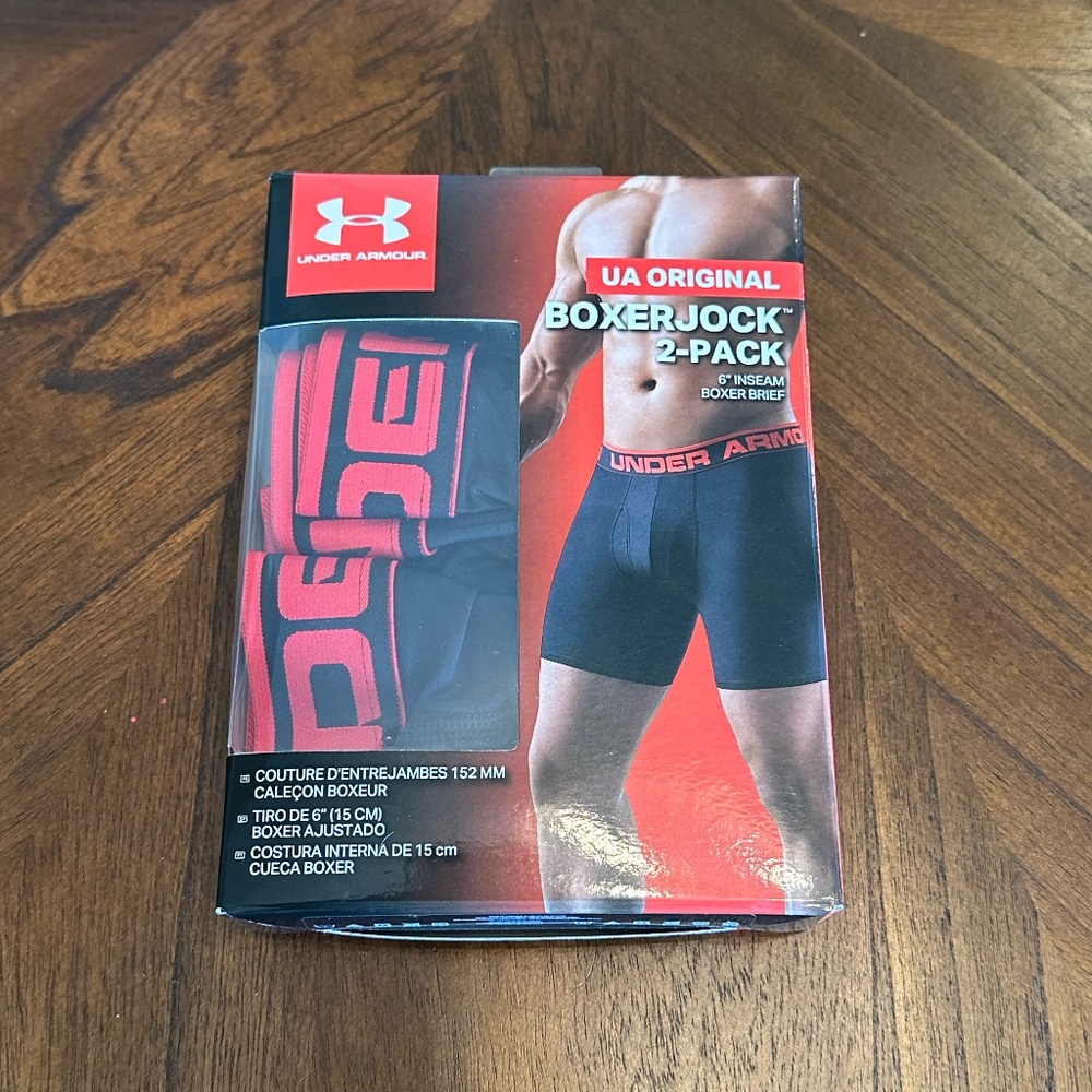 Men's Under Armor performance BoxerJock 2-Pack
